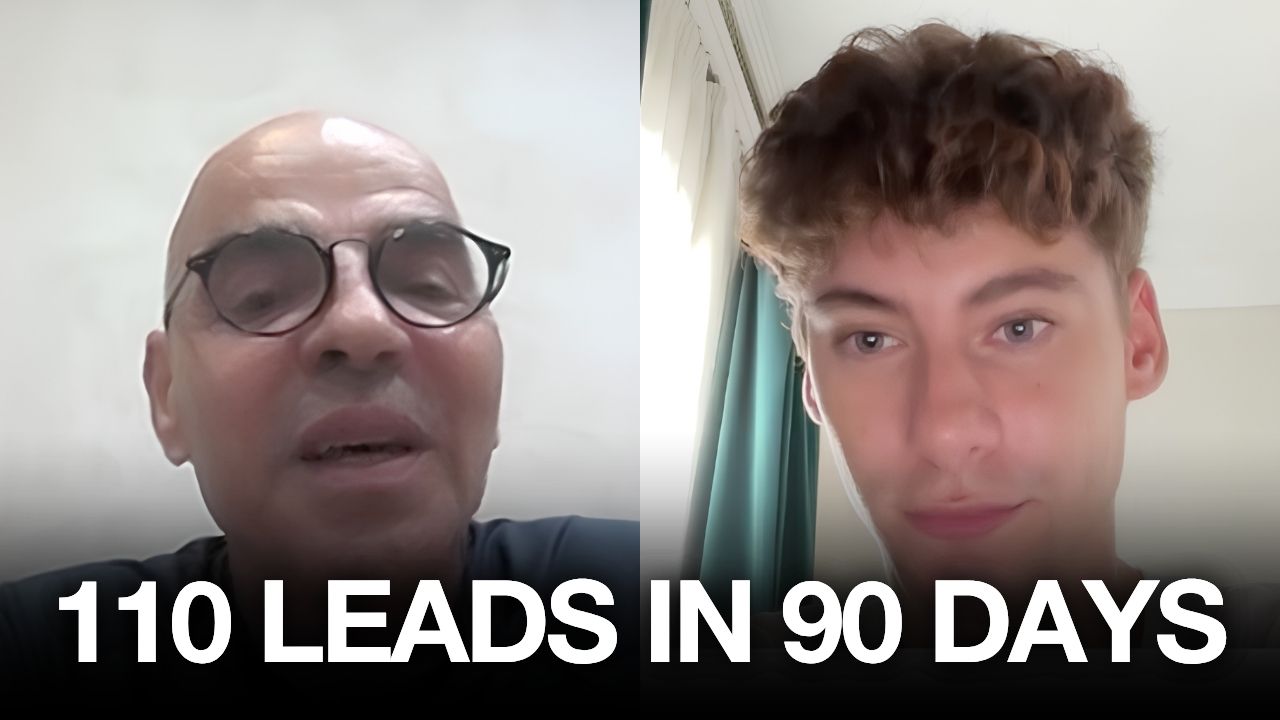 Marco Abergel, CEO of Linen & More (Lamlinen), in his video testimonial about generating 110 qualified leads in 90 days with BEC Growth cold email