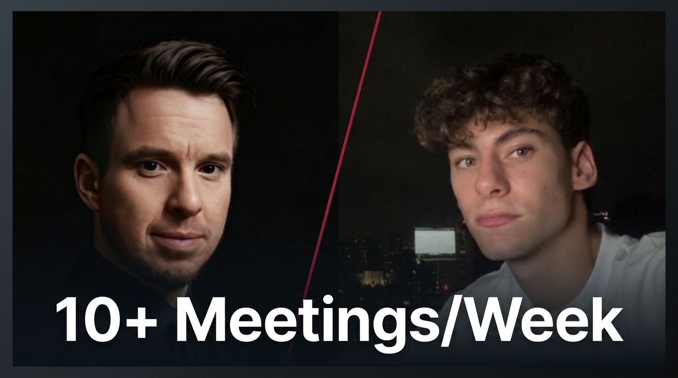 Sam Bylett, founder of Quantised Media, in his video testimonial about 10+ qualified meetings per week with BEC Growth cold email